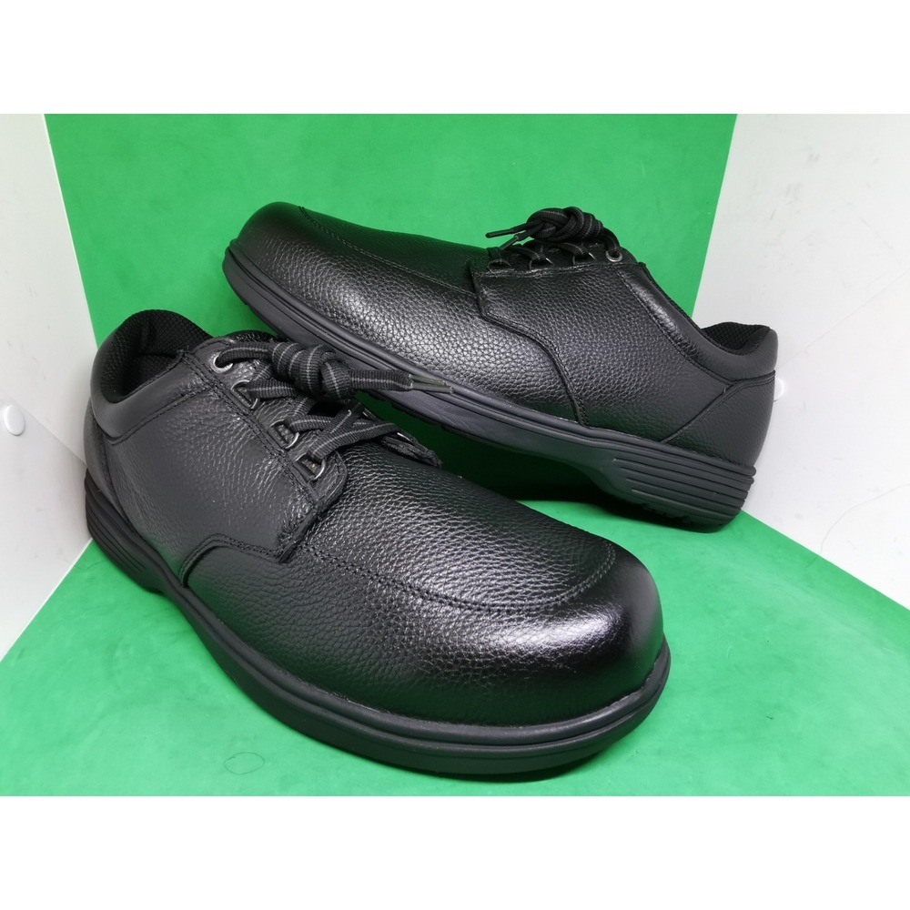 Orthofeet Avery Island 410 Men's Size 14 2E Wide Black Orthopedic Diabetic Shoes